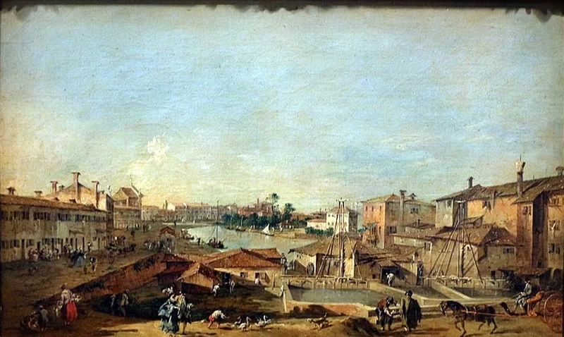 La chiusa di Dolo sul Brenta - Calouste Gulbenkian Museum